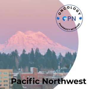 A photo of Mount Saint Helens with the OPN logo across the top
